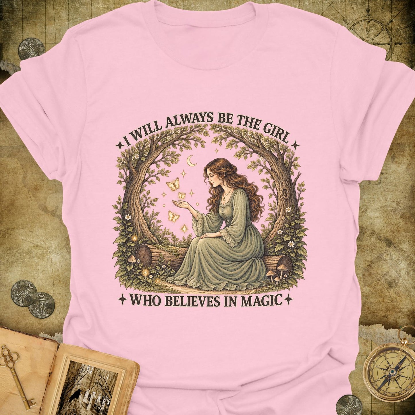 The Girl Who Believes In Magic T-Shirt