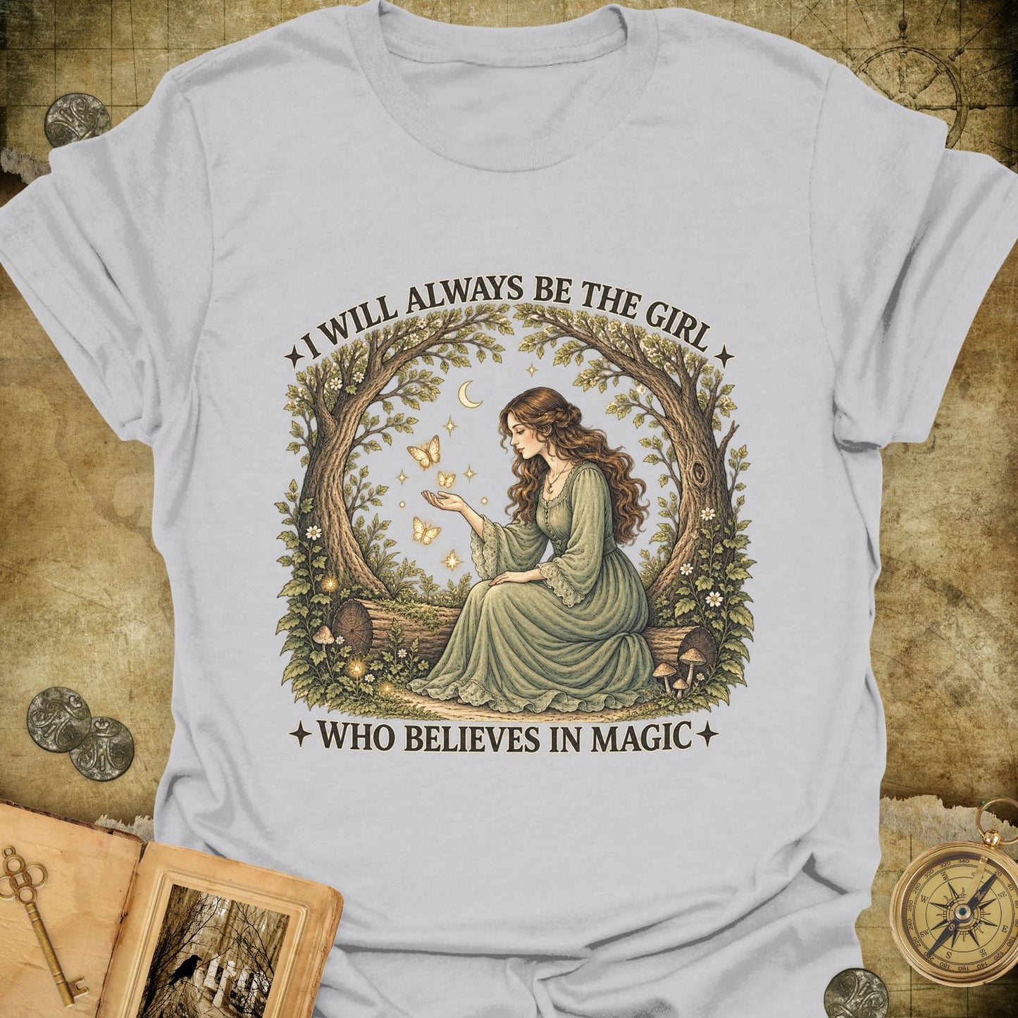 The Girl Who Believes In Magic T-Shirt