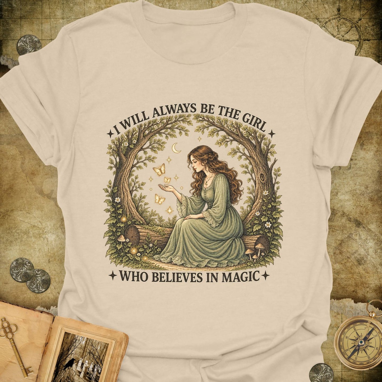 The Girl Who Believes In Magic T-Shirt