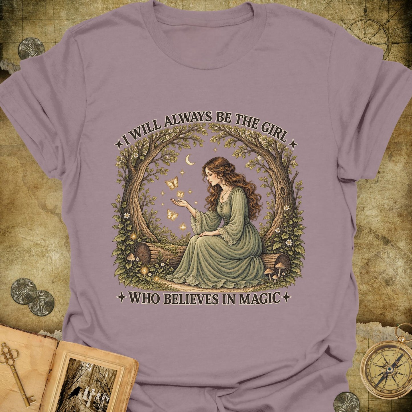 The Girl Who Believes In Magic T-Shirt