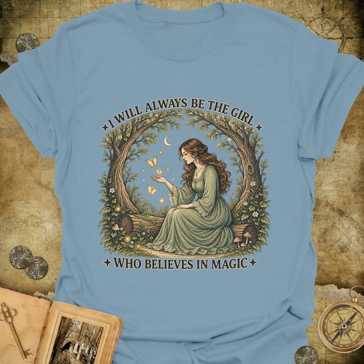 The Girl Who Believes In Magic T-Shirt
