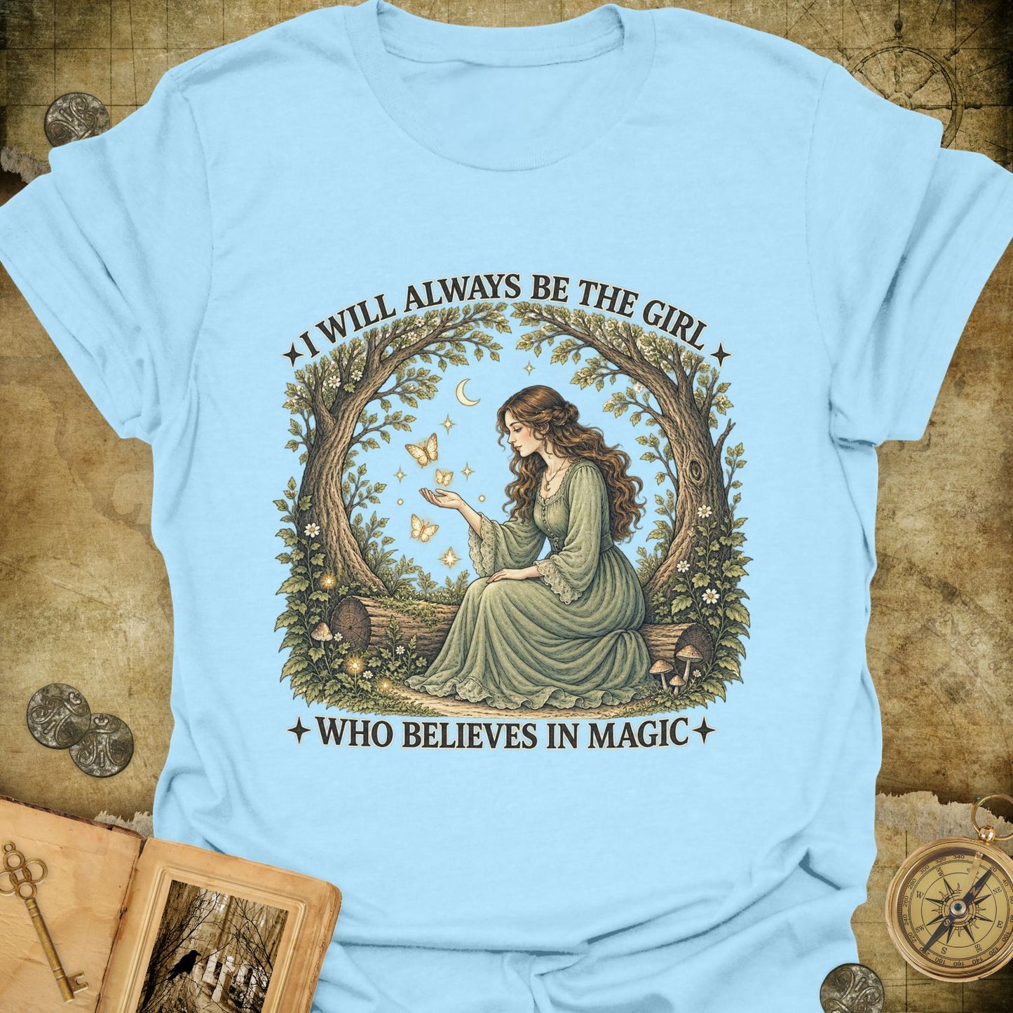 The Girl Who Believes In Magic T-Shirt