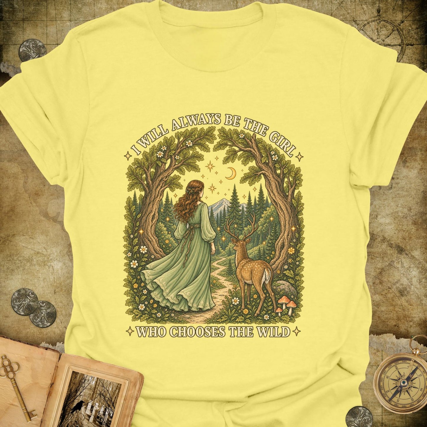 The Girl Who Chooses The Wild T-Shirt