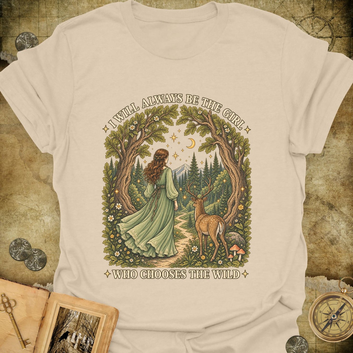 The Girl Who Chooses The Wild T-Shirt