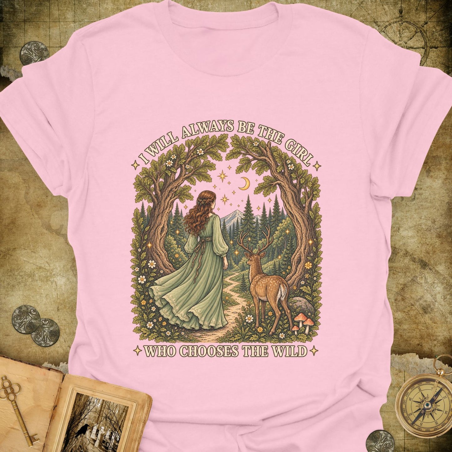 The Girl Who Chooses The Wild T-Shirt