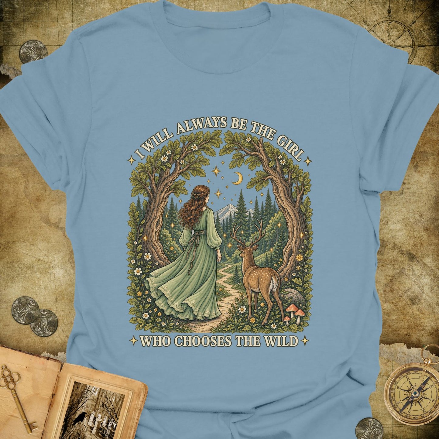 The Girl Who Chooses The Wild T-Shirt