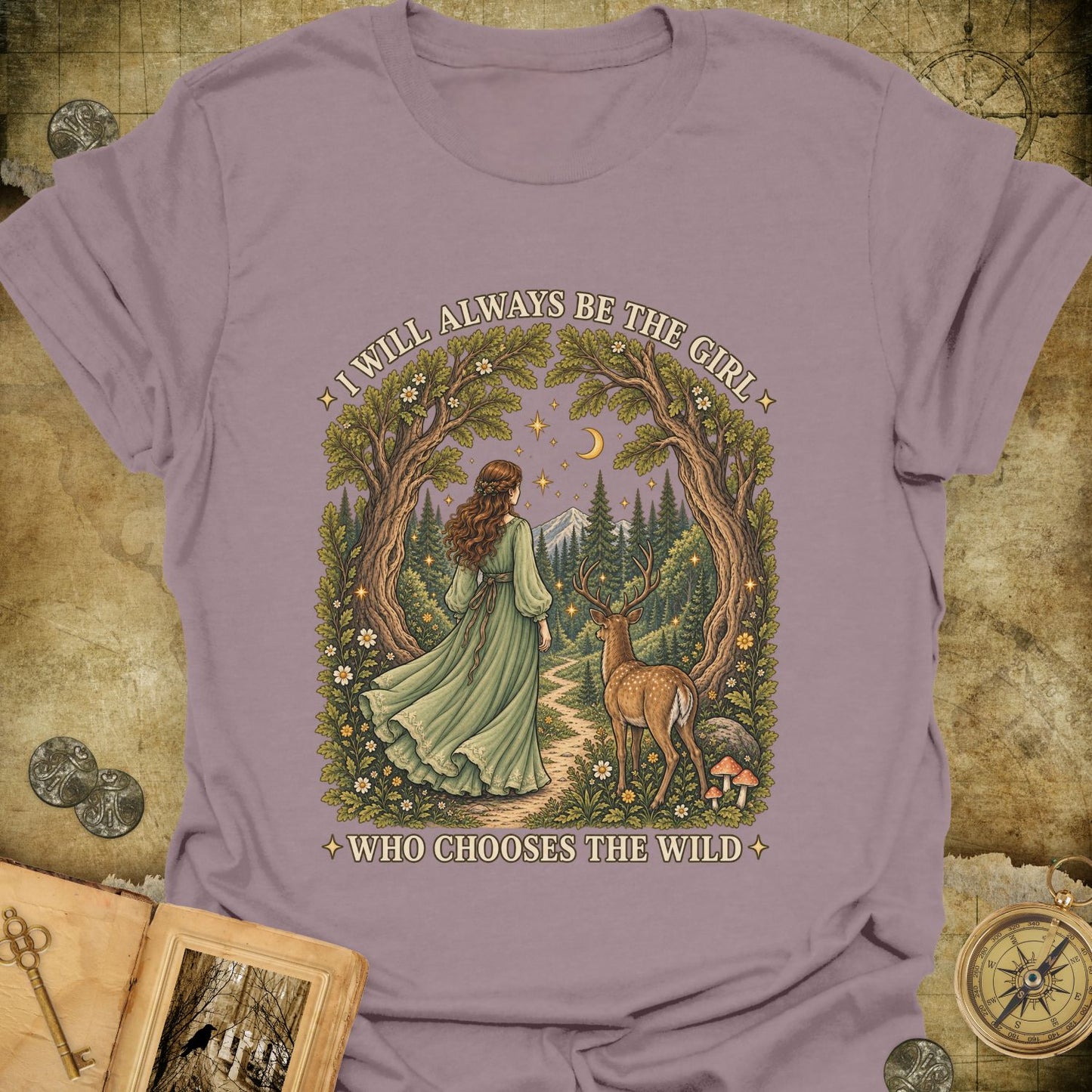 The Girl Who Chooses The Wild T-Shirt