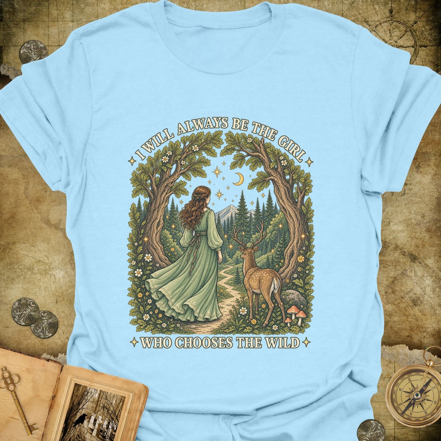 The Girl Who Chooses The Wild T-Shirt