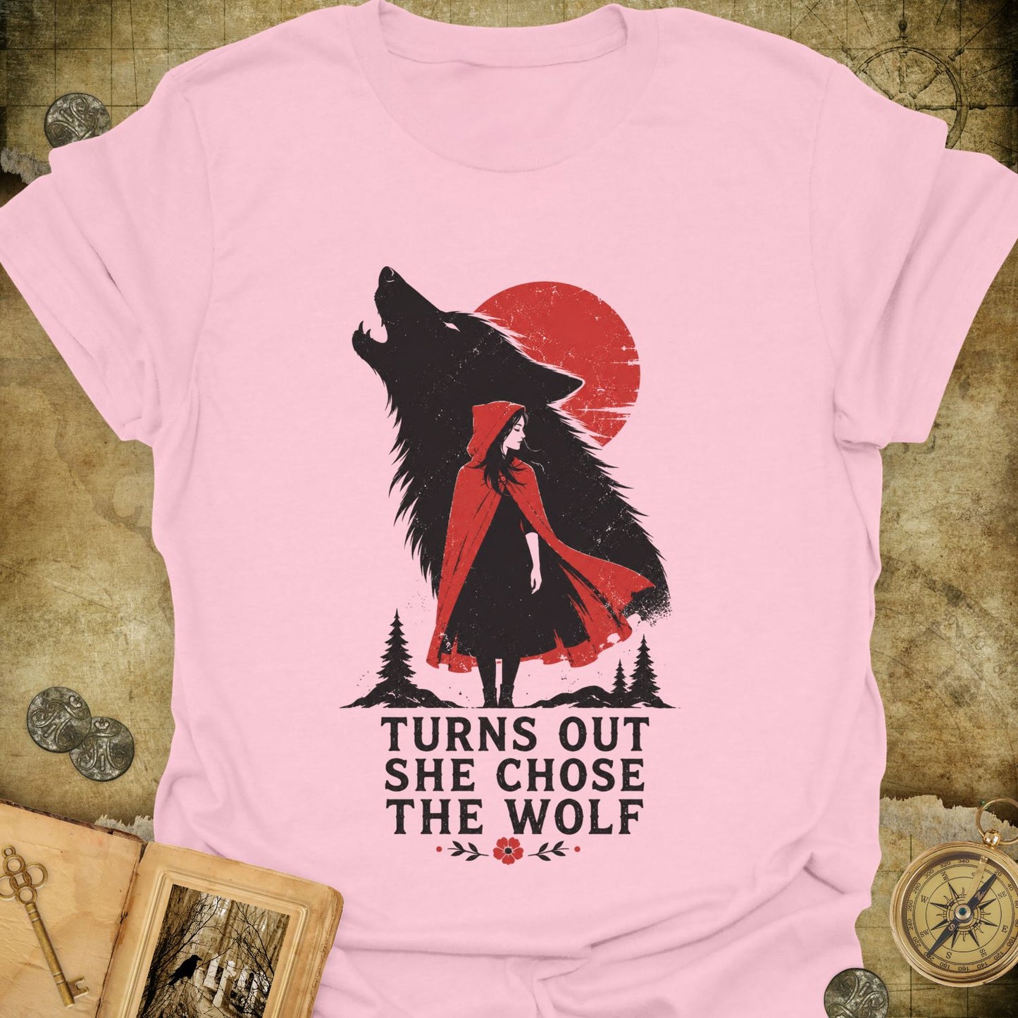 She Chose The Wolf T-Shirt