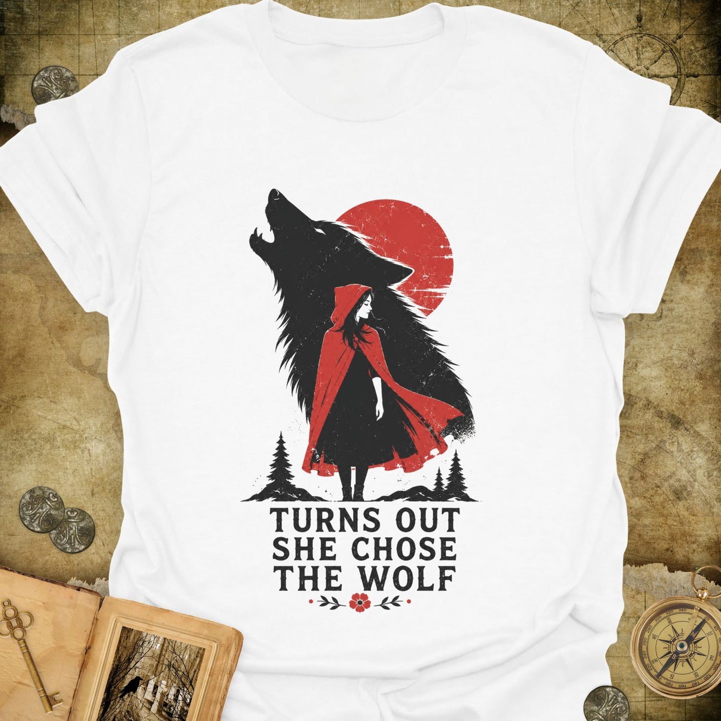 She Chose The Wolf T-Shirt