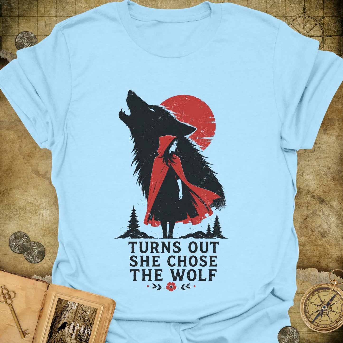 She Chose The Wolf T-Shirt