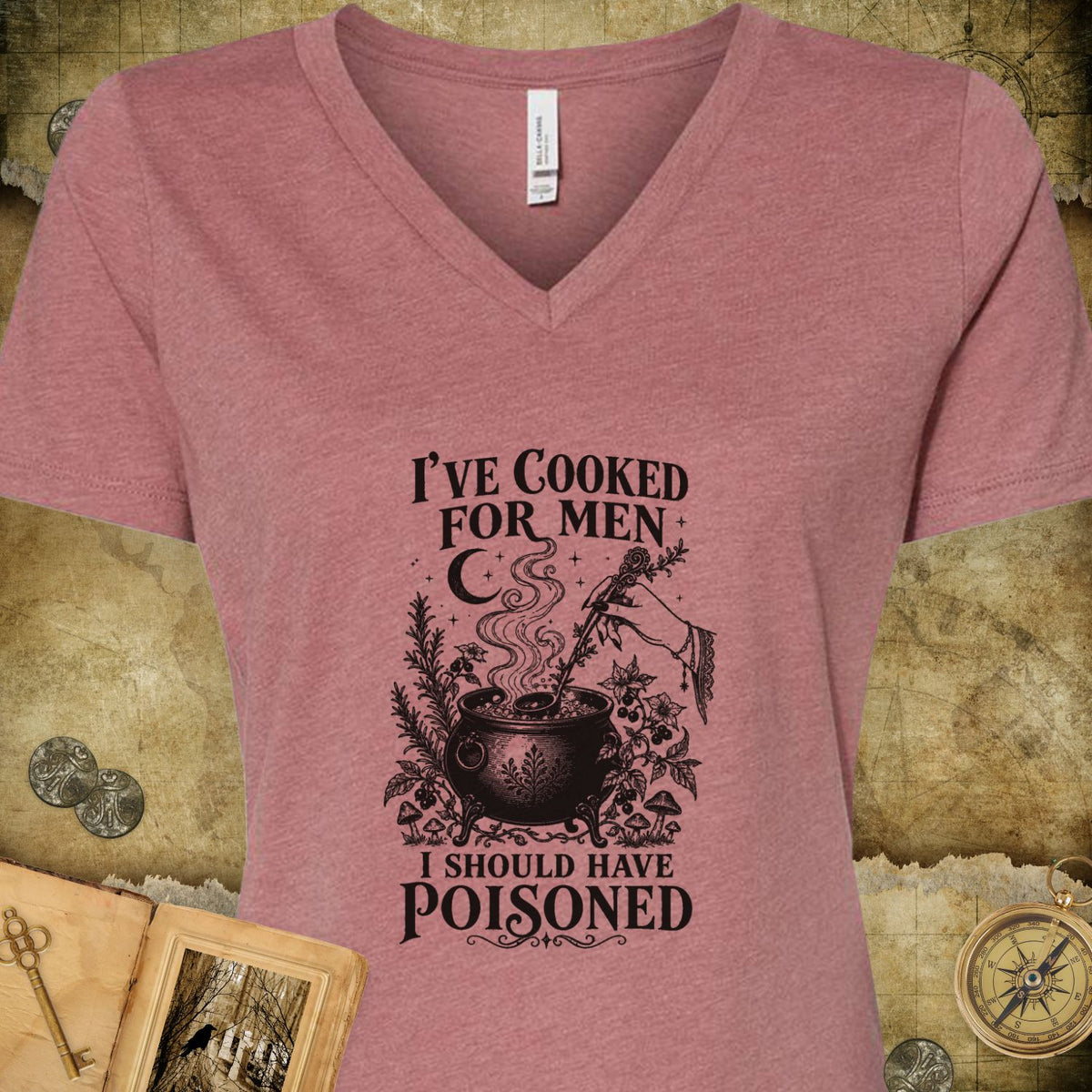 I Should Have Poisoned V-Neck T-Shirt