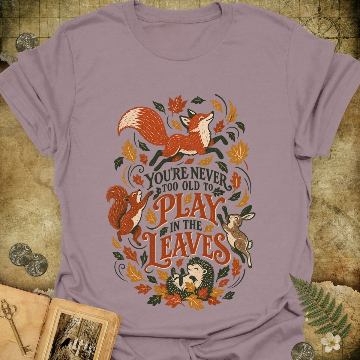 Play In The Leaves T-Shirt