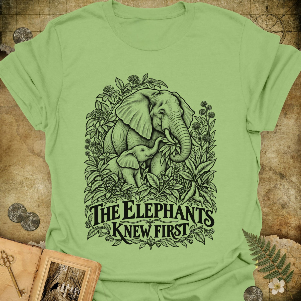 The Elephants Knew First T-Shirt