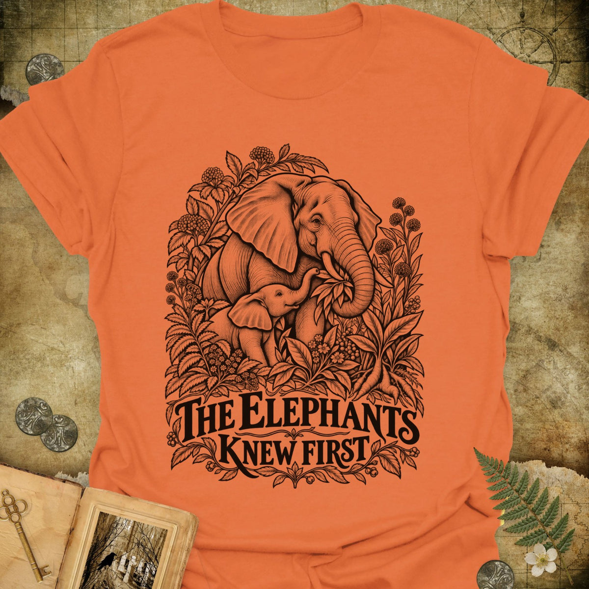 The Elephants Knew First T-Shirt