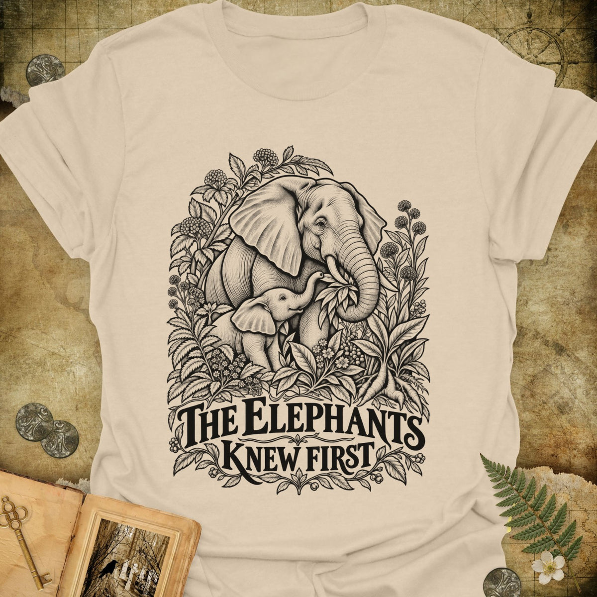 The Elephants Knew First T-Shirt