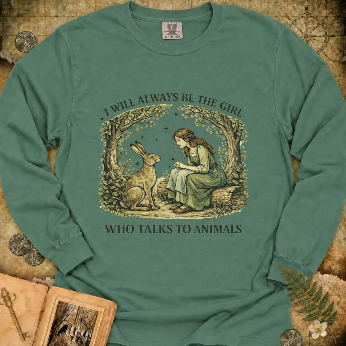 Talks To Animals Long Sleeve T-Shirt