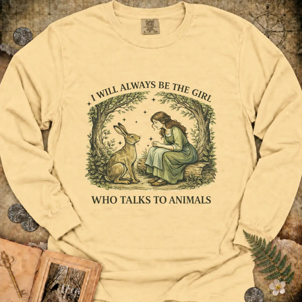 Talks To Animals Long Sleeve T-Shirt