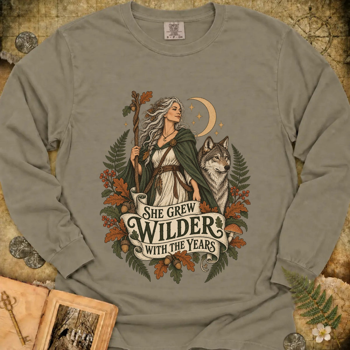 Wilder with the Years Long Sleeve T-Shirt