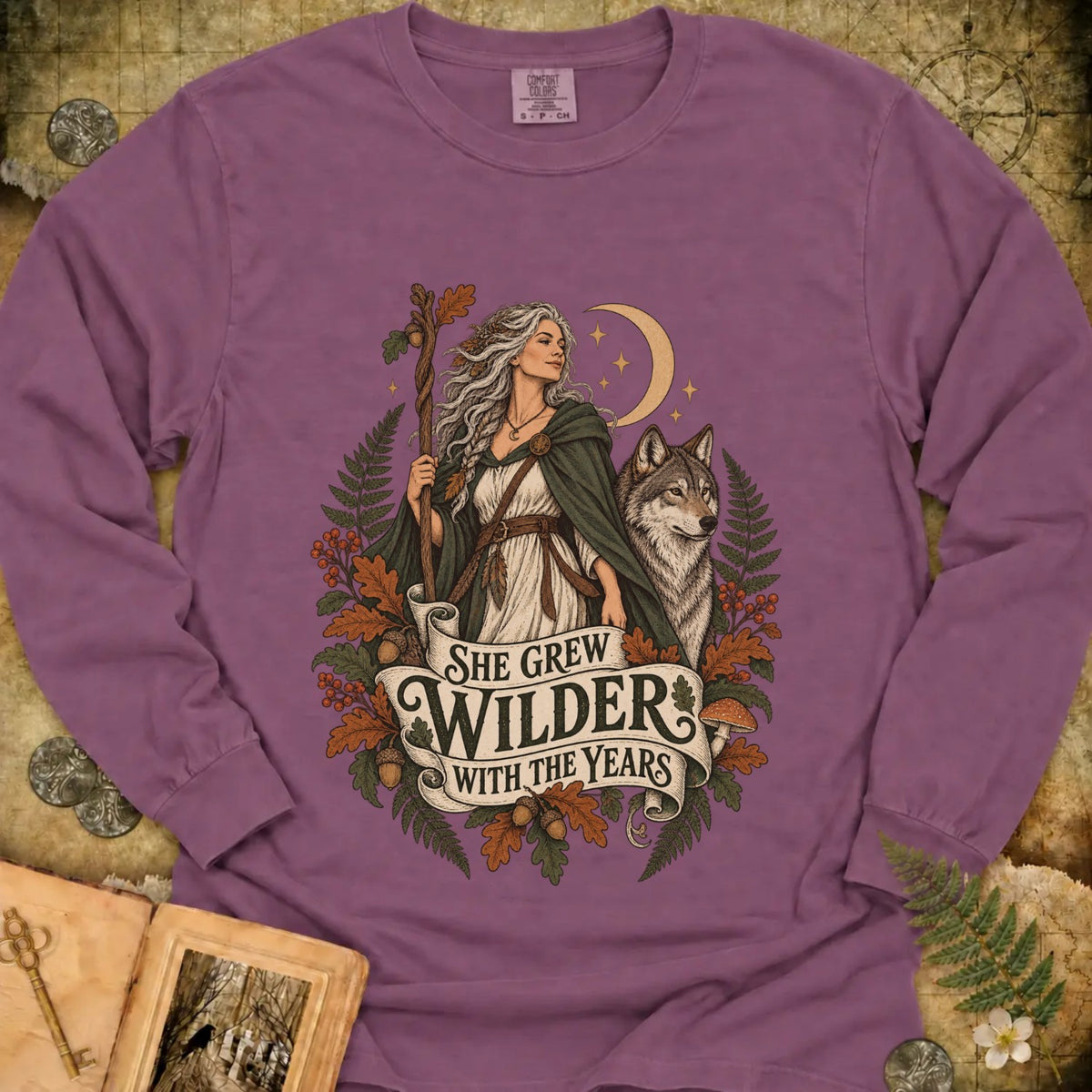 Wilder with the Years Long Sleeve T-Shirt
