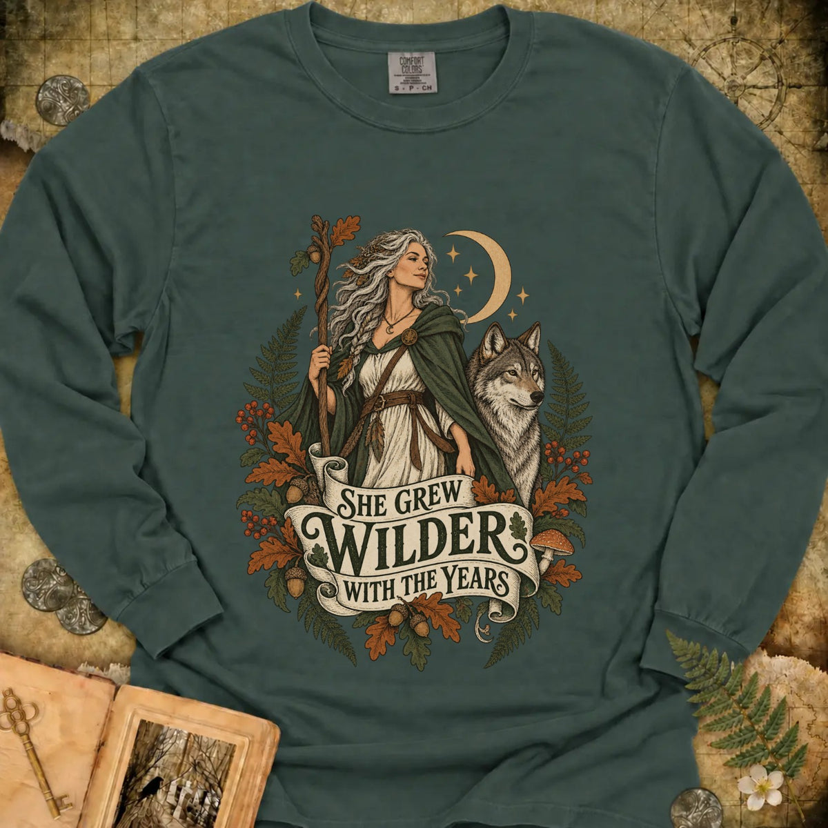 Wilder with the Years Long Sleeve T-Shirt