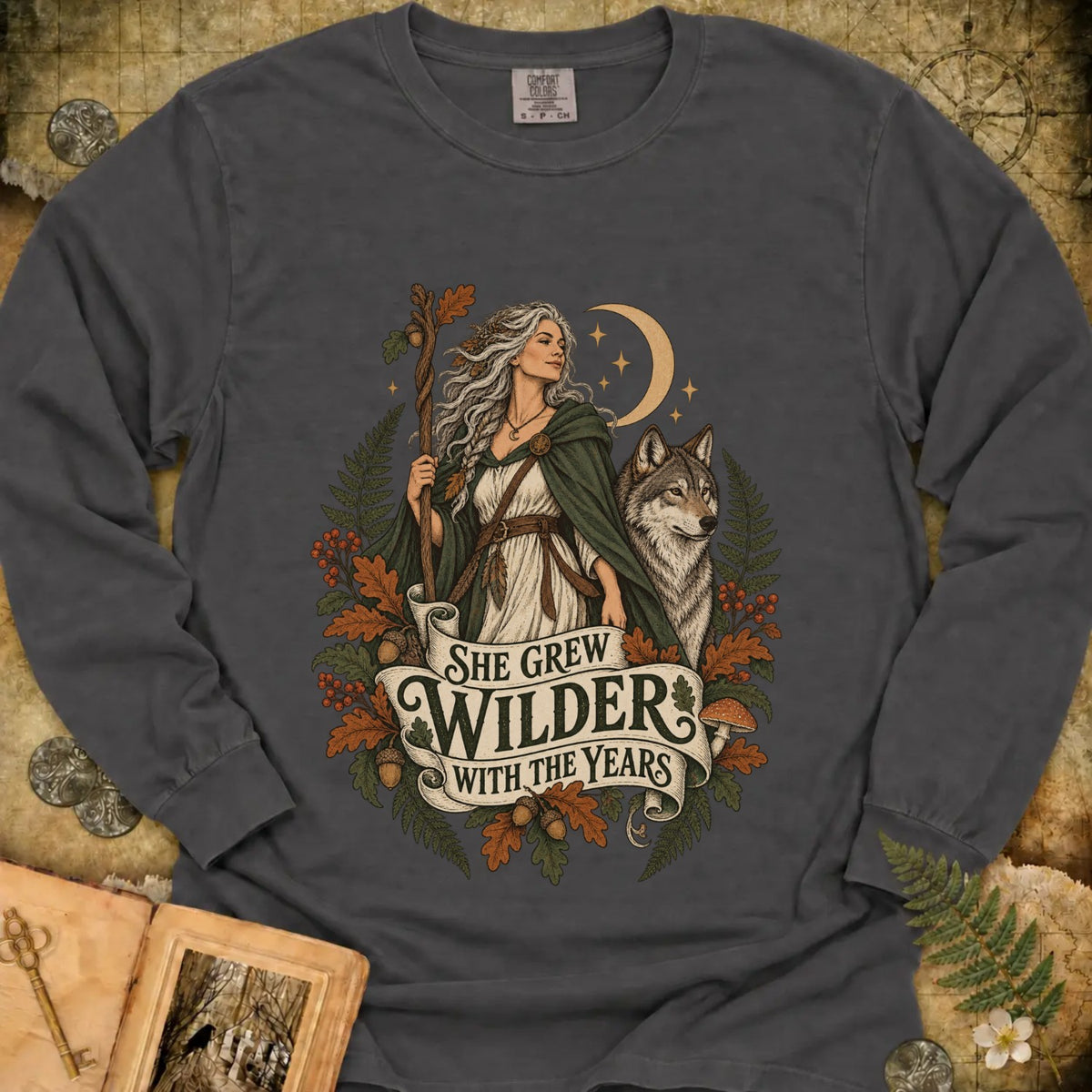 Wilder with the Years Long Sleeve T-Shirt