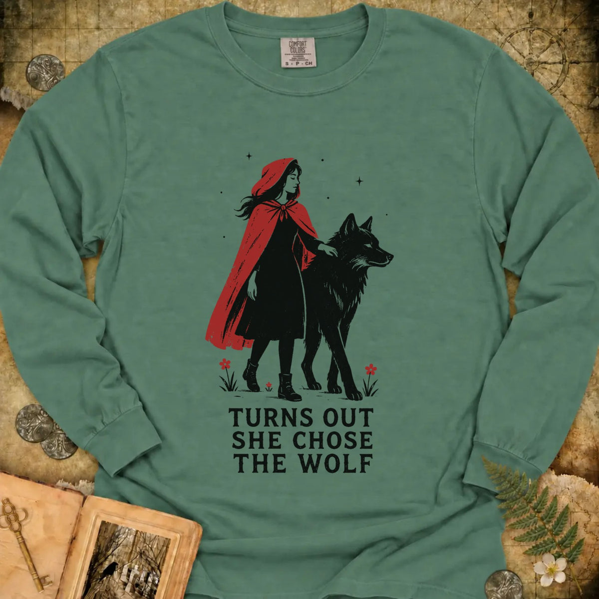 Little Red Riding Hood Long Sleeve T-Shirt