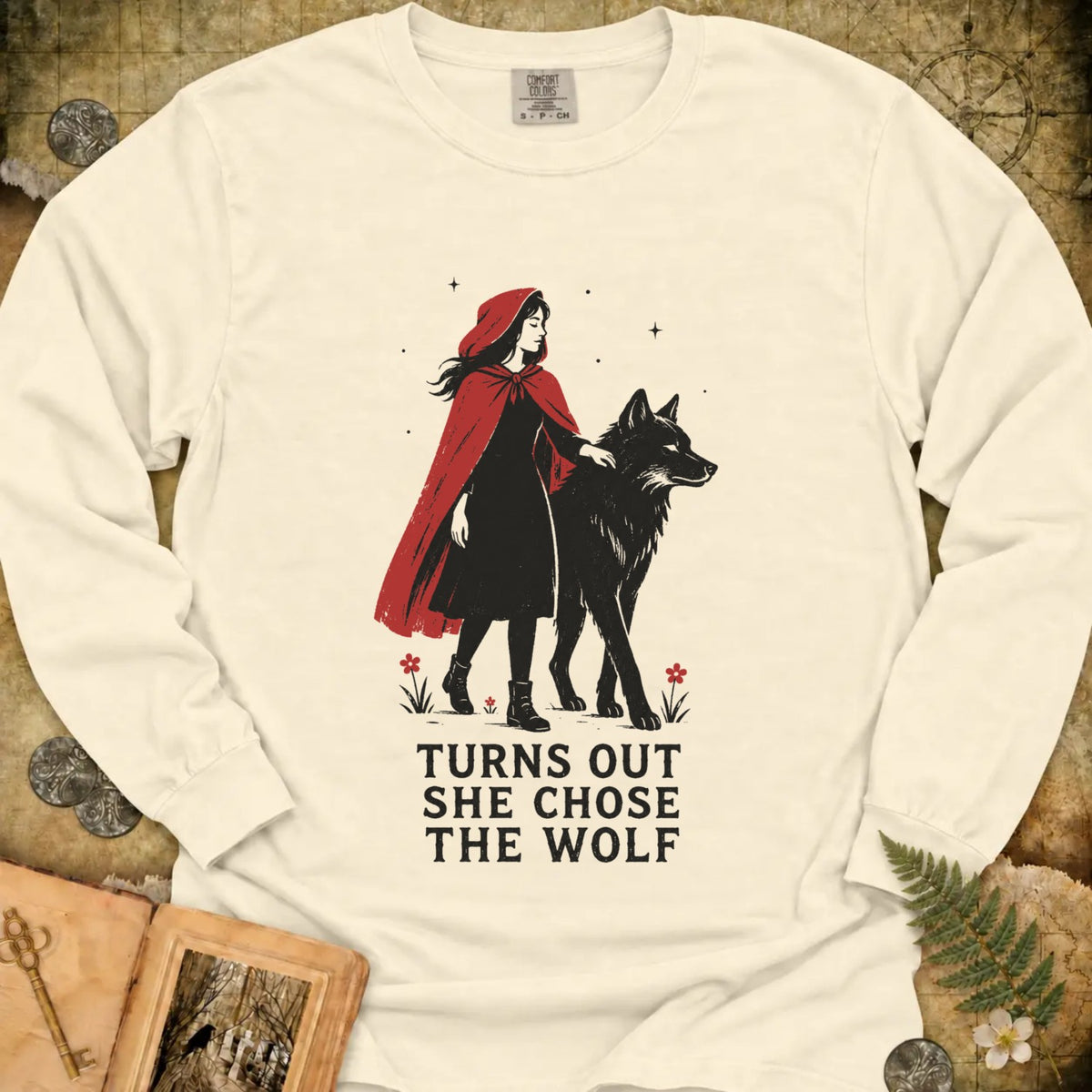 Little Red Riding Hood Long Sleeve T-Shirt