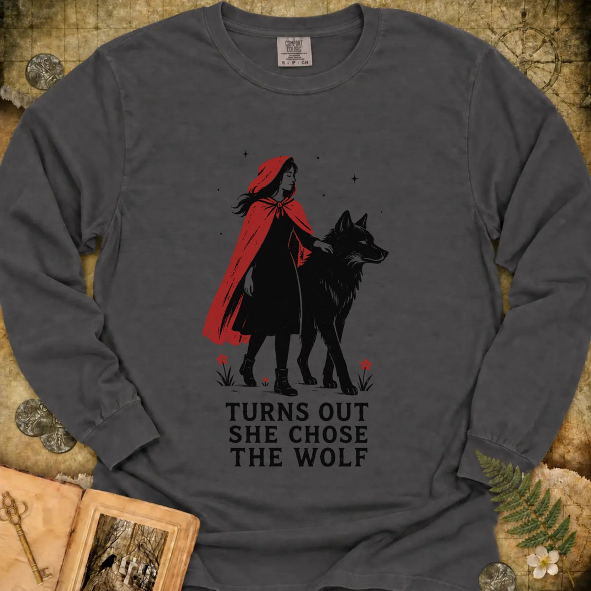 Little Red Riding Hood Long Sleeve T-Shirt