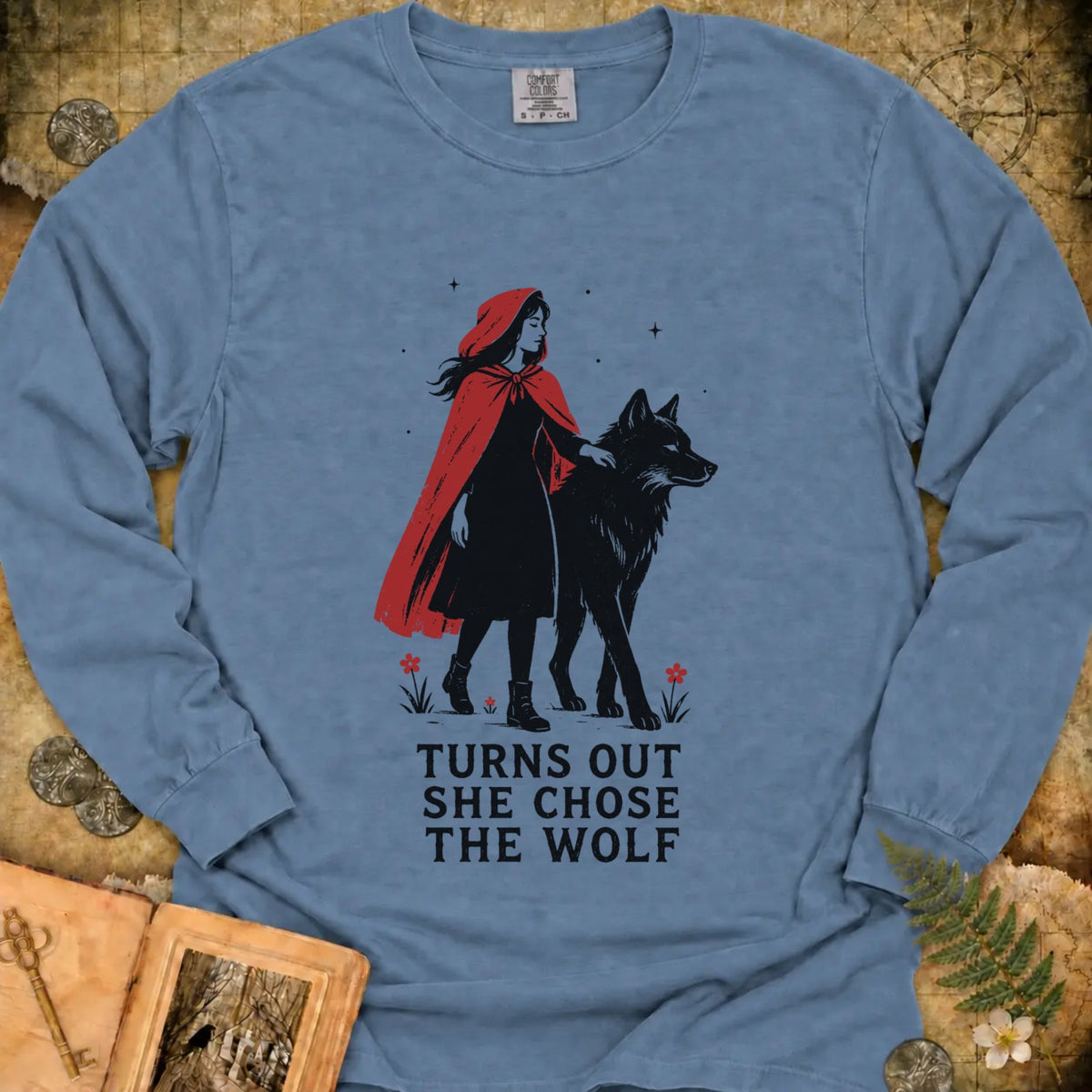 Little Red Riding Hood Long Sleeve T-Shirt