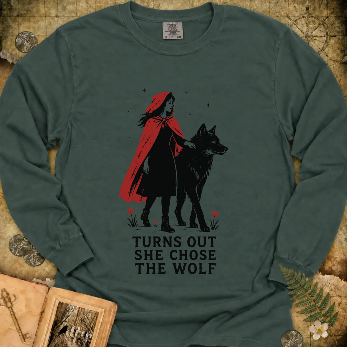 Little Red Riding Hood Long Sleeve T-Shirt