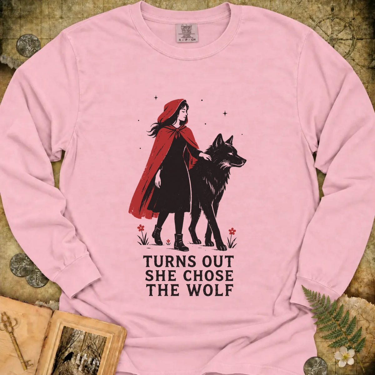 Little Red Riding Hood Long Sleeve T-Shirt