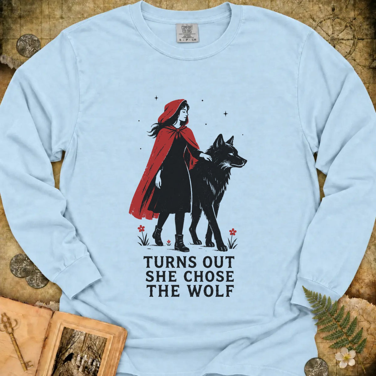 Little Red Riding Hood Long Sleeve T-Shirt