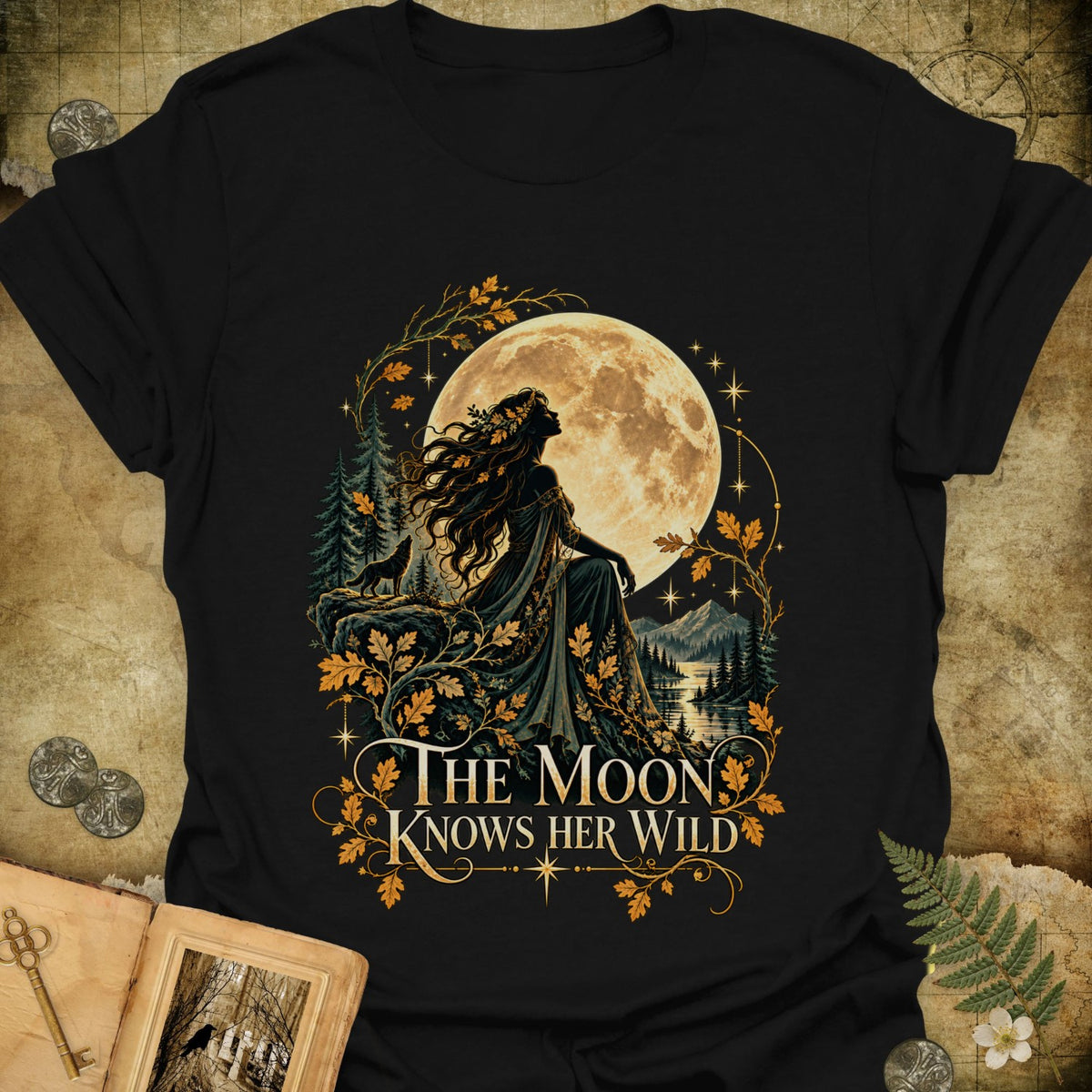 The Moon Knows T-Shirt