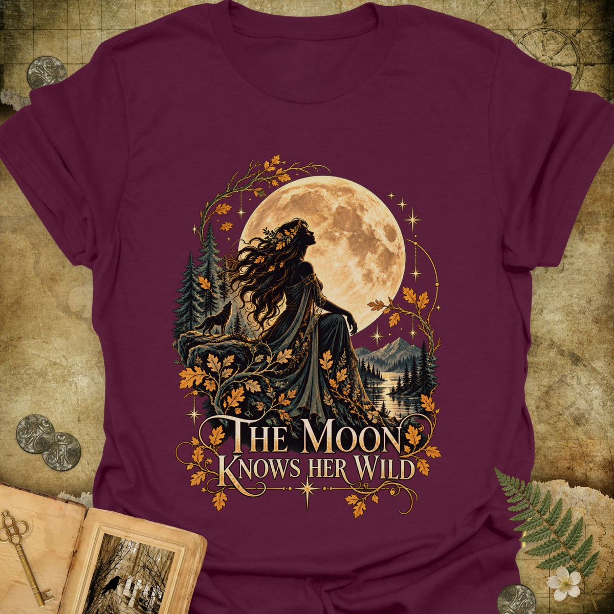 The Moon Knows T-Shirt