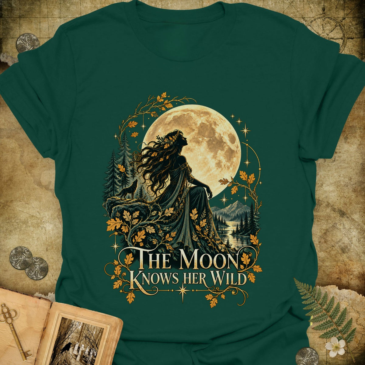 The Moon Knows T-Shirt