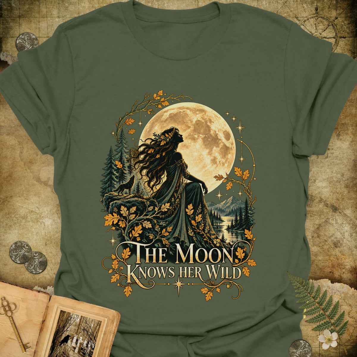 The Moon Knows T-Shirt