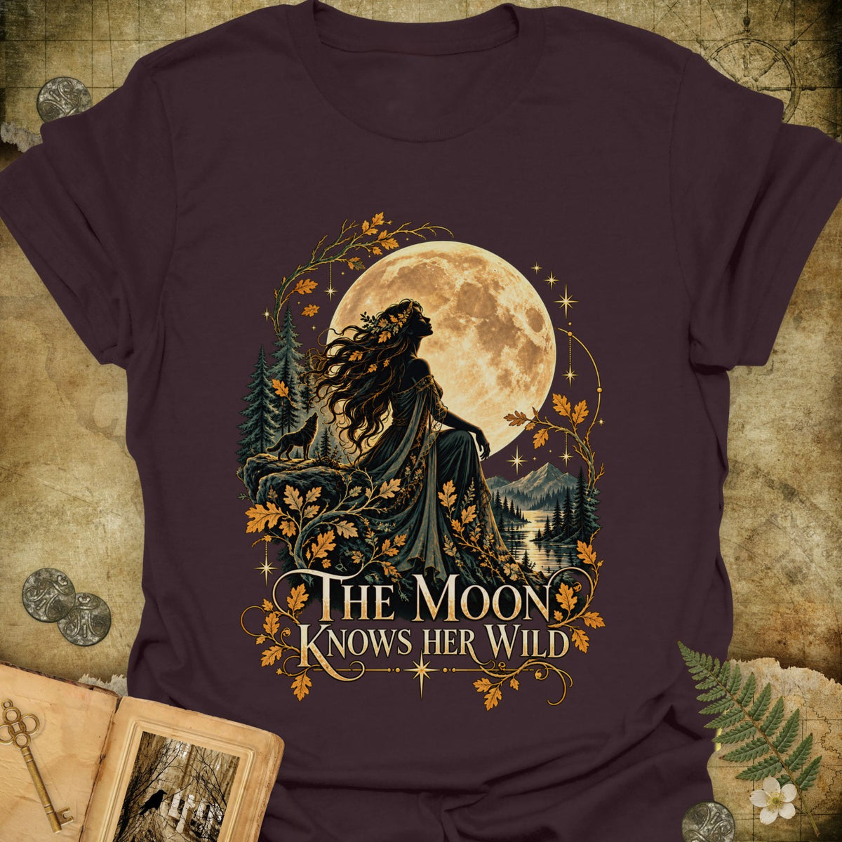 The Moon Knows T-Shirt