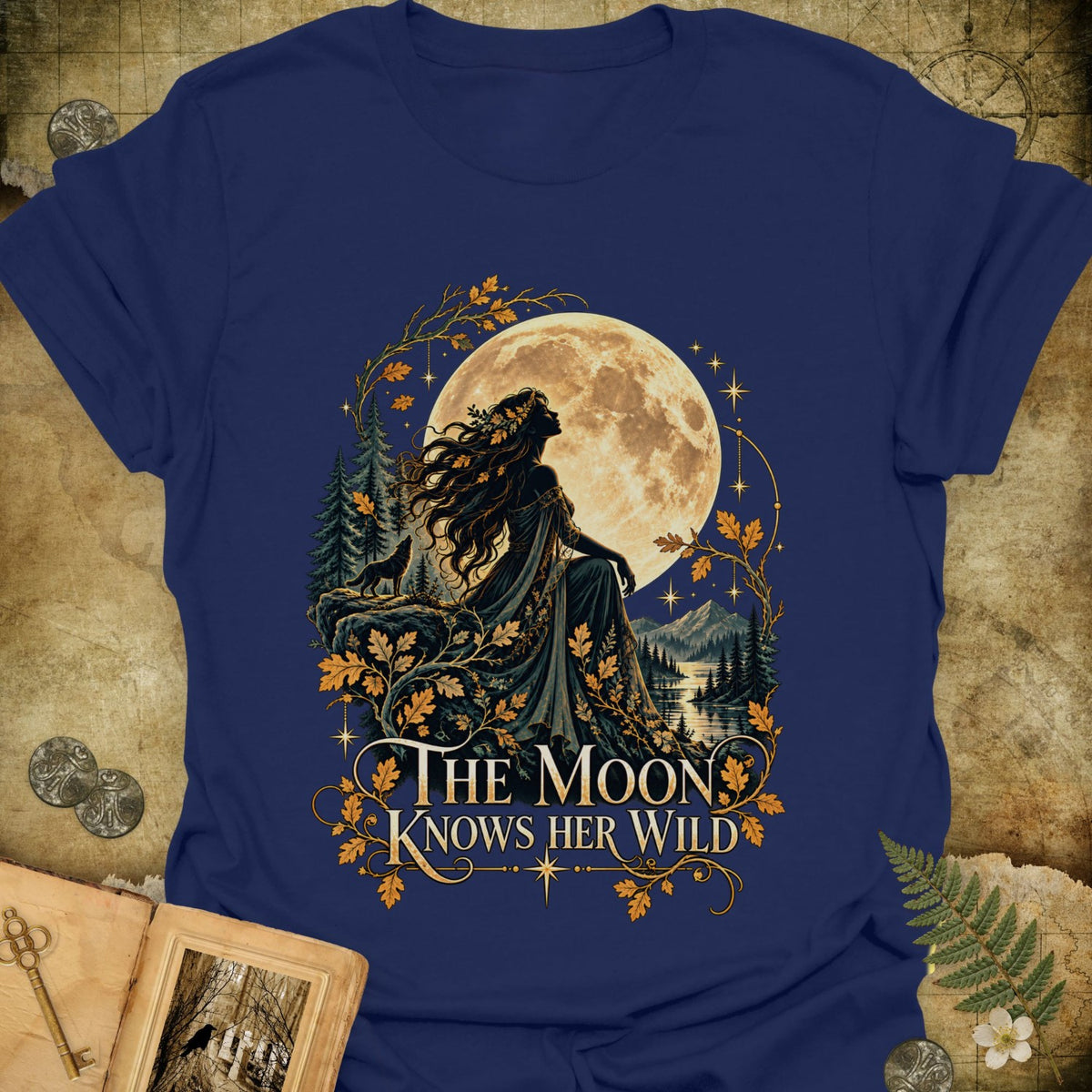 The Moon Knows T-Shirt