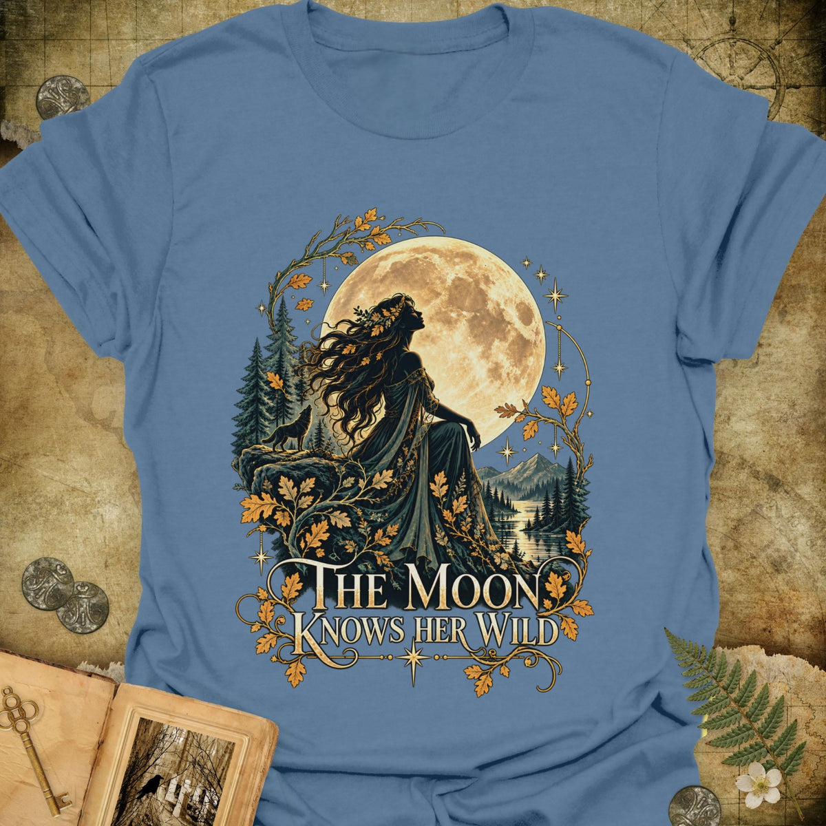 The Moon Knows T-Shirt