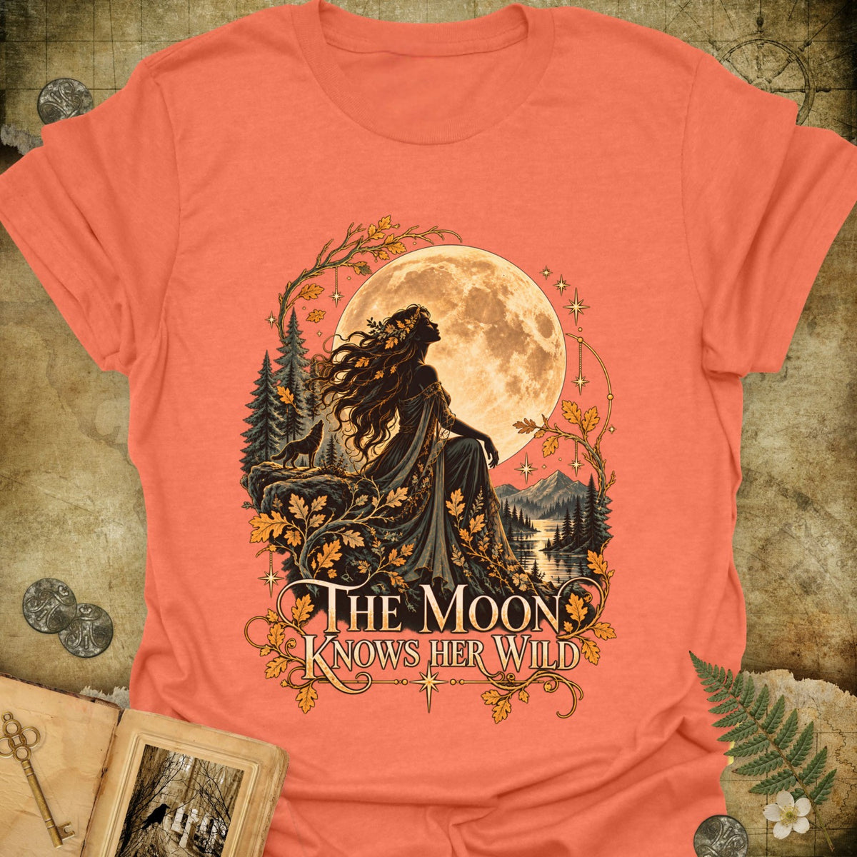 The Moon Knows T-Shirt