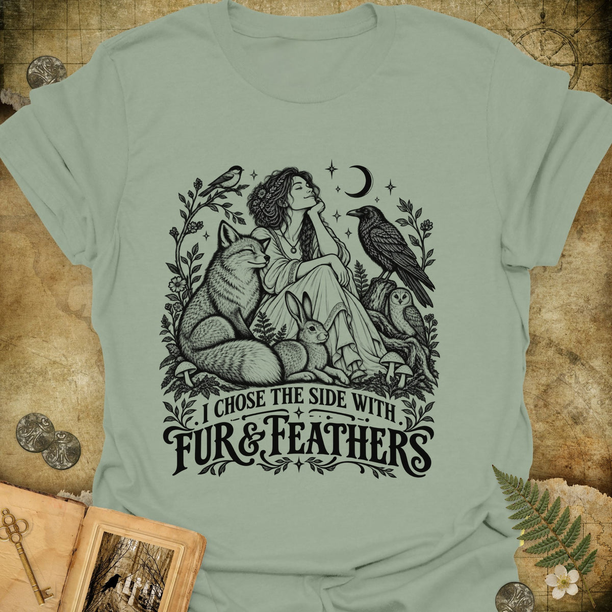 Fur and Feathers T-Shirt