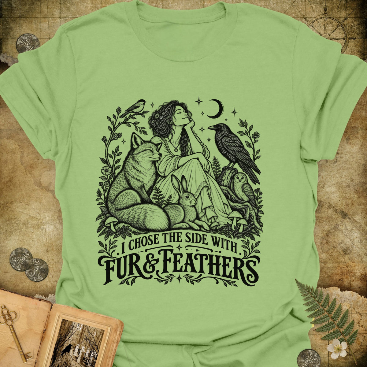 Fur and Feathers T-Shirt