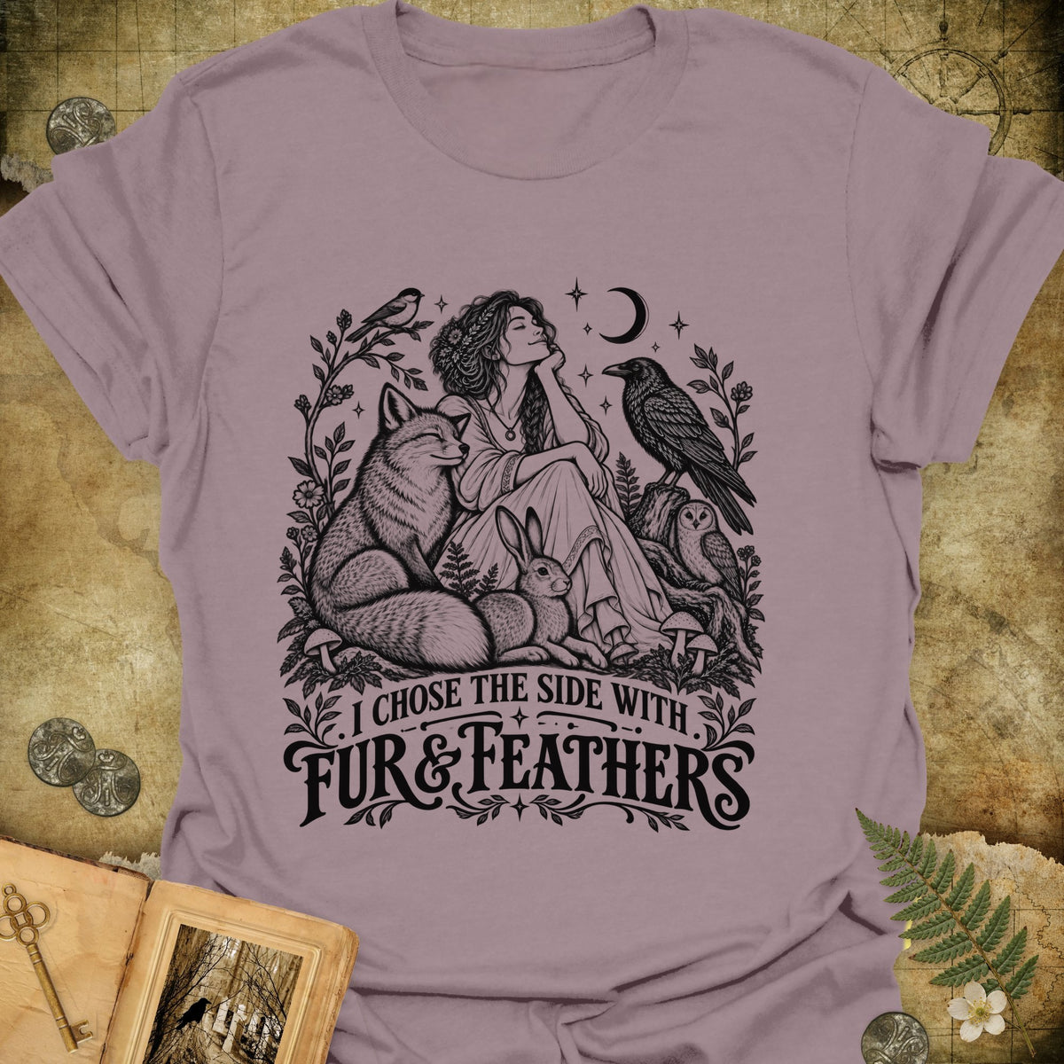 Fur and Feathers T-Shirt