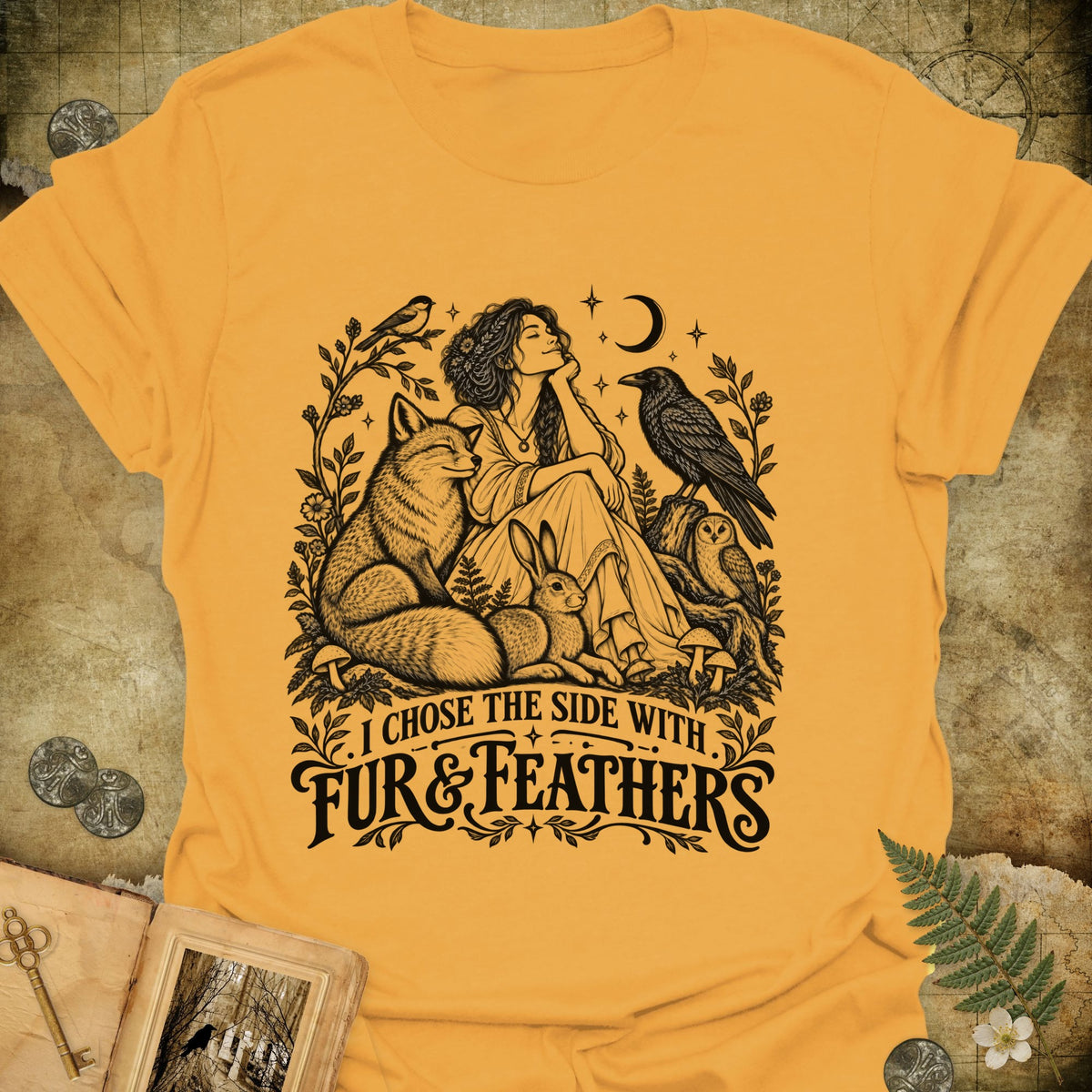 Fur and Feathers T-Shirt