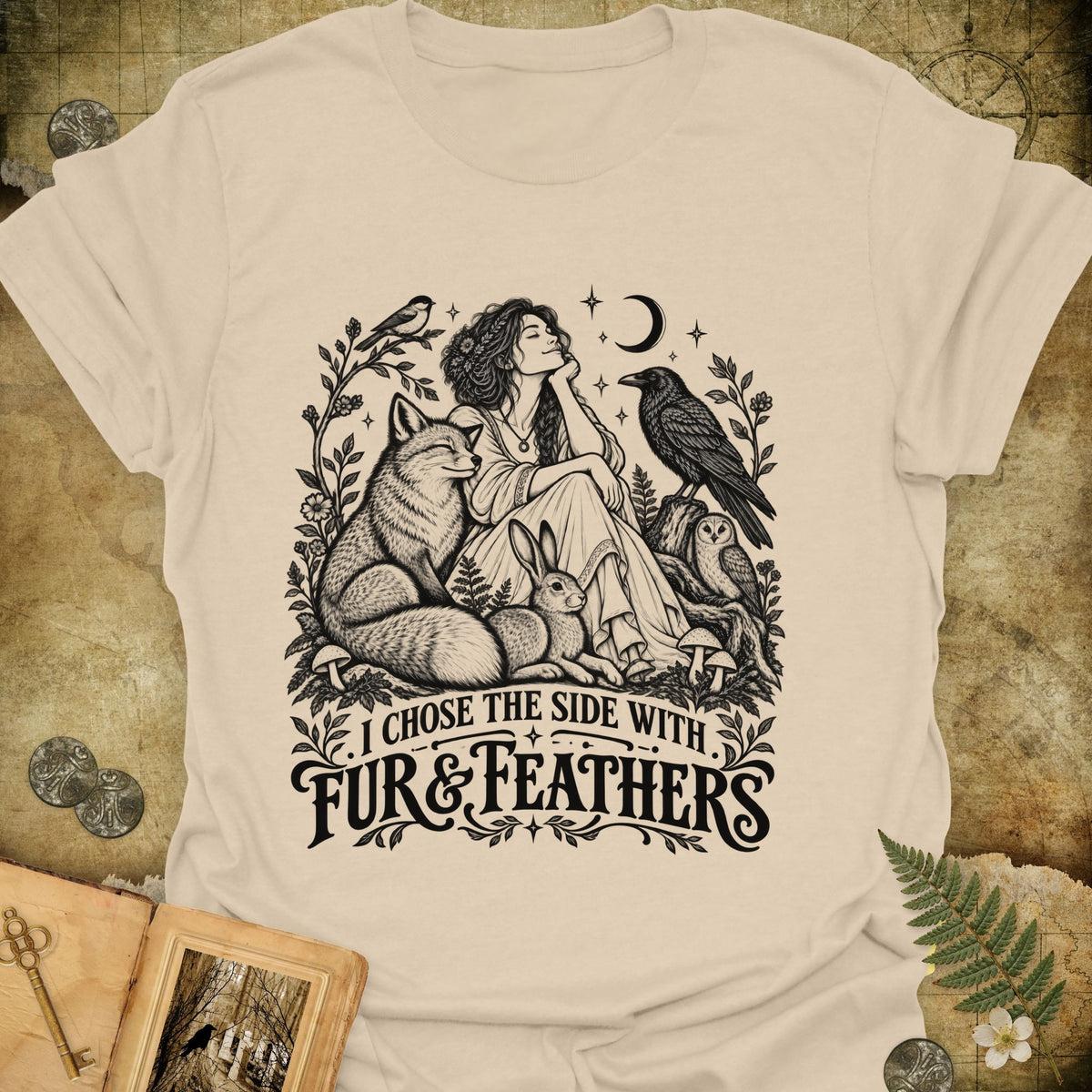 Fur and Feathers T-Shirt