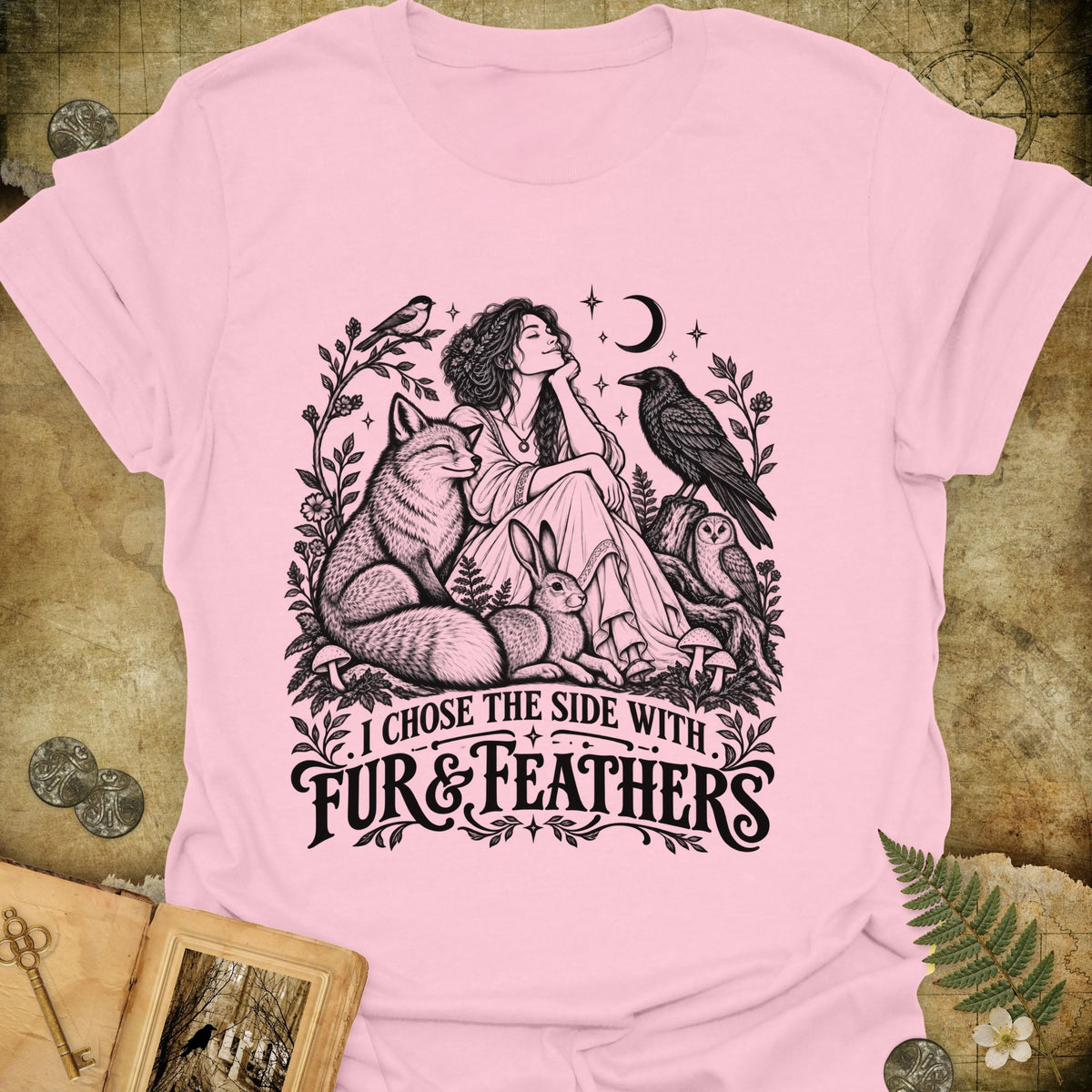 Fur and Feathers T-Shirt