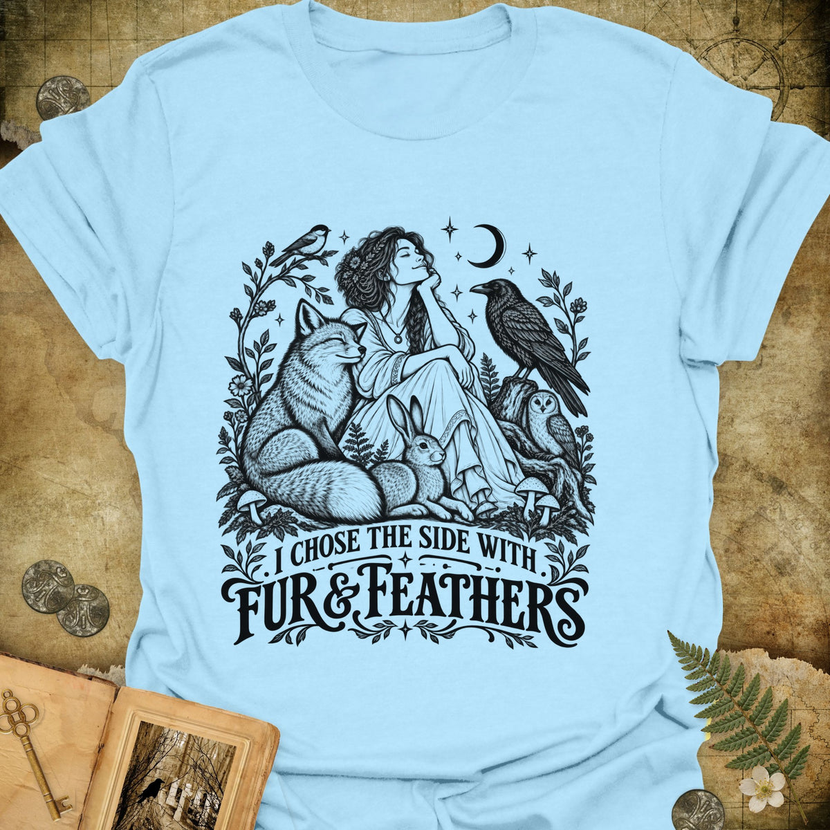 Fur and Feathers T-Shirt