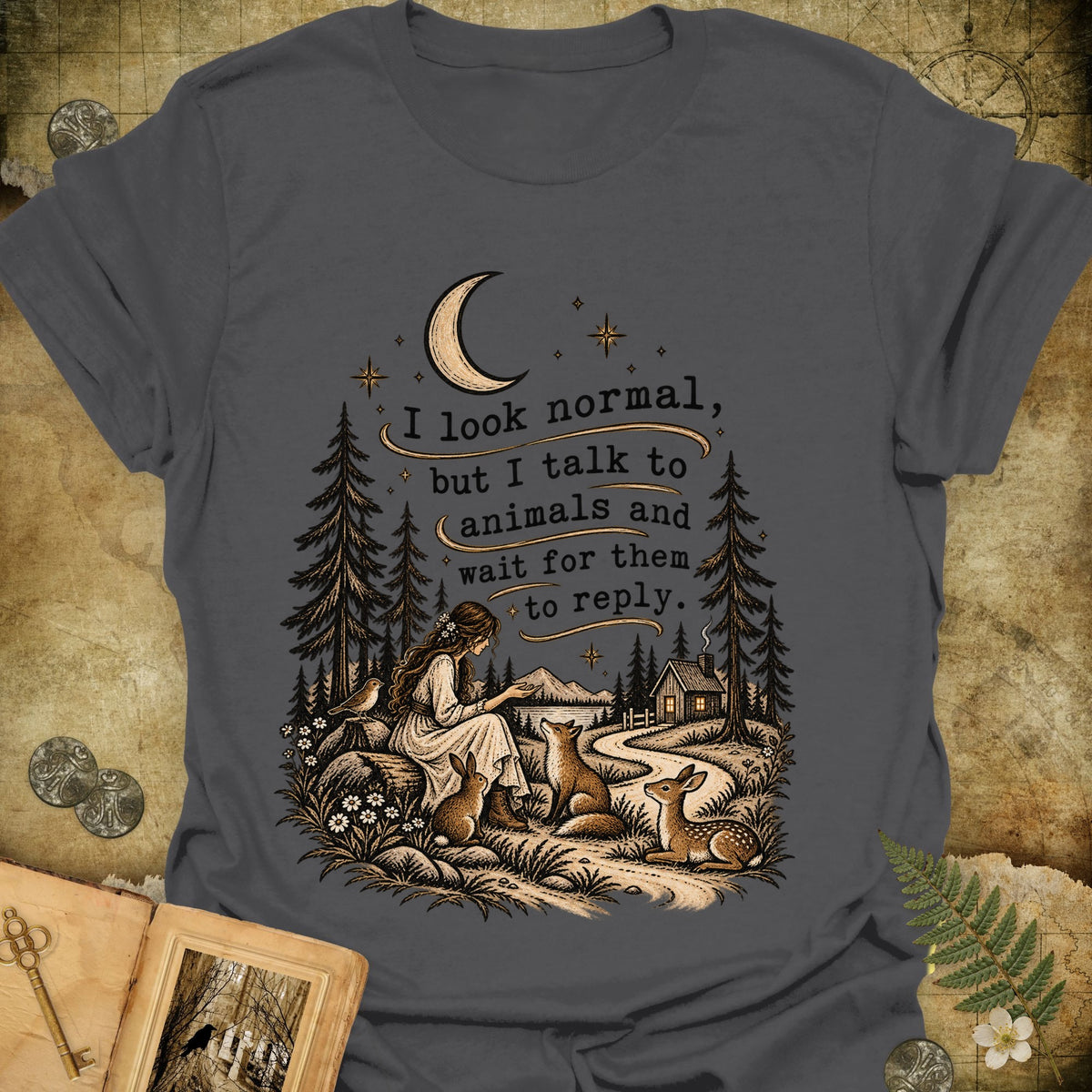 I Wait For Them To Reply T-Shirt
