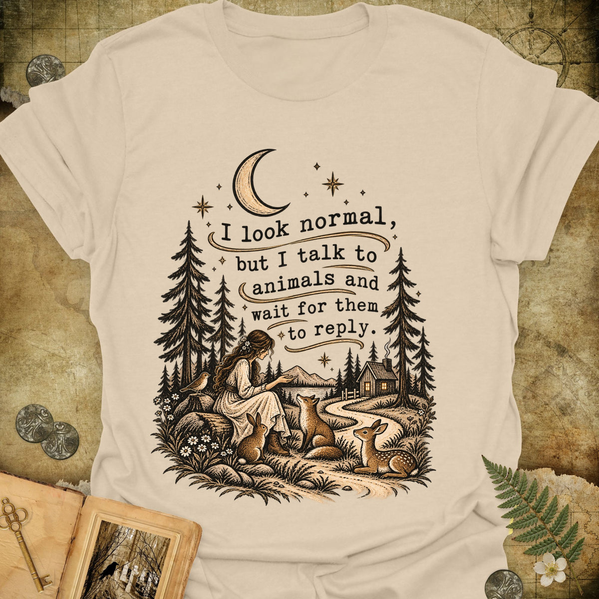 I Wait For Them To Reply T-Shirt